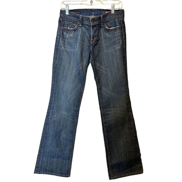 Citizens of Humanity Jeans Womens 28 Blue Kelly 001 Low Bootcut Stretch Denim - Picture 1 of 6